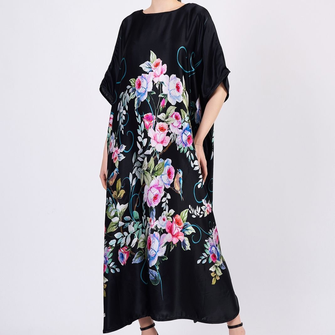 Black Floral Dress