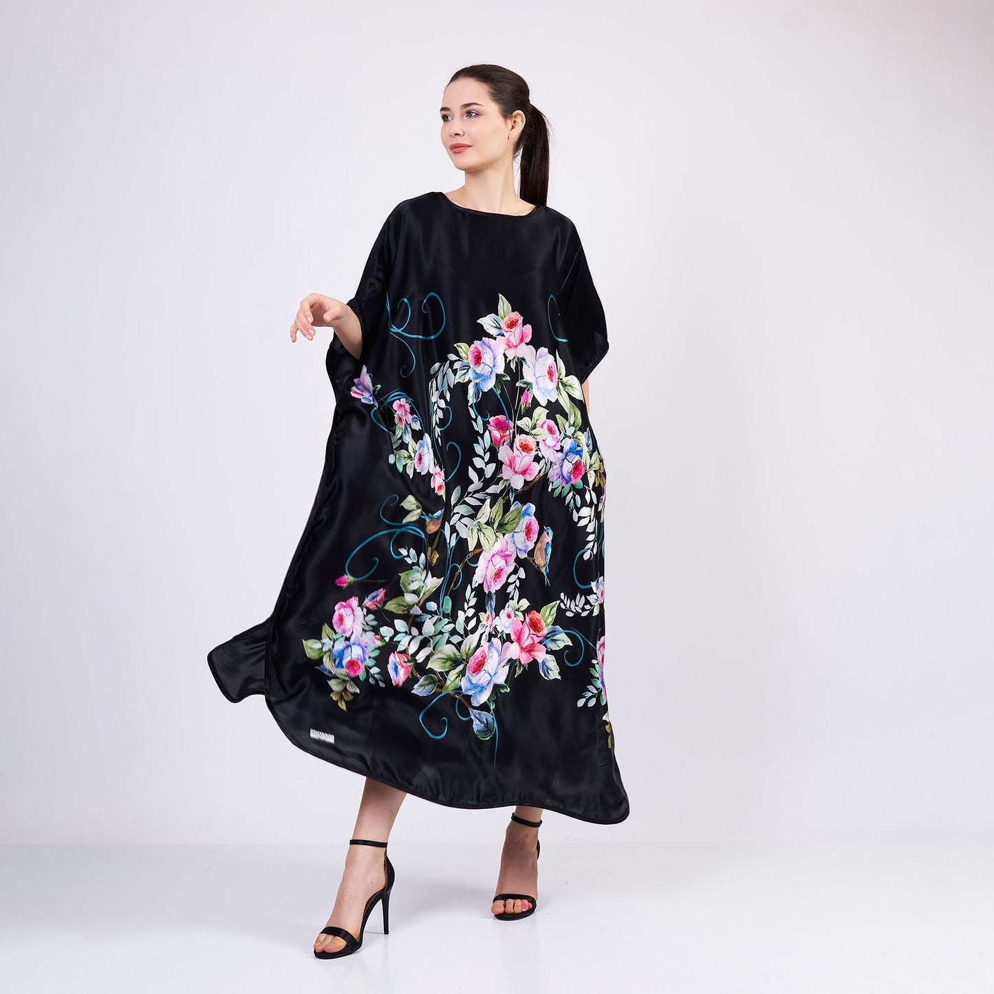 Black Floral Dress